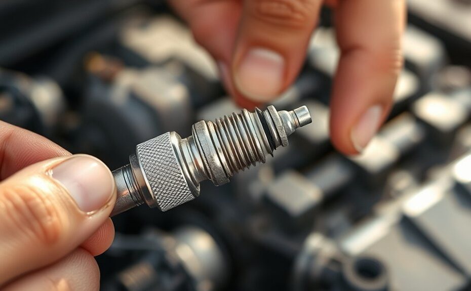 adjusting spark plug gap