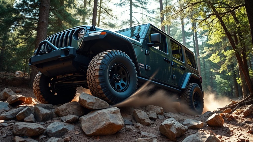 advanced off road capability features