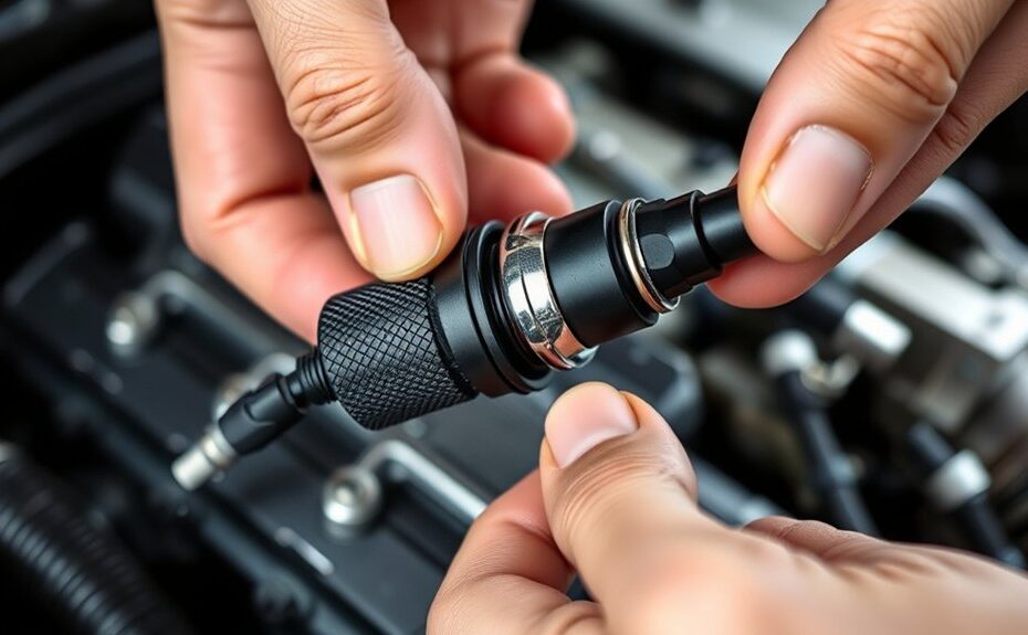 apply spark plug protector