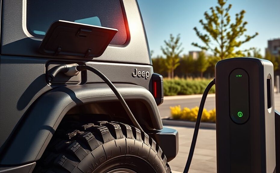 charging jeep wrangler hybrid