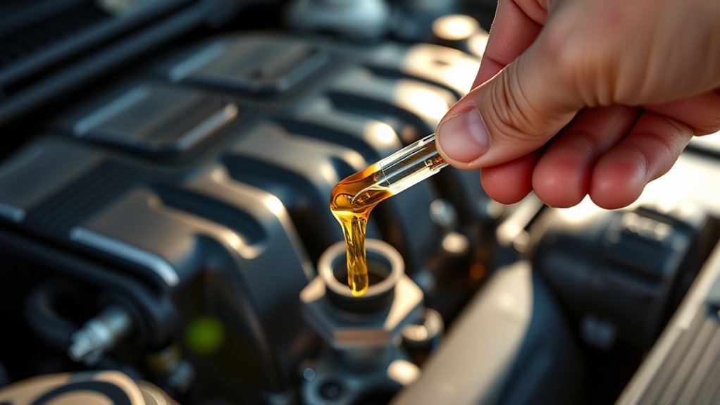 check engine oil level