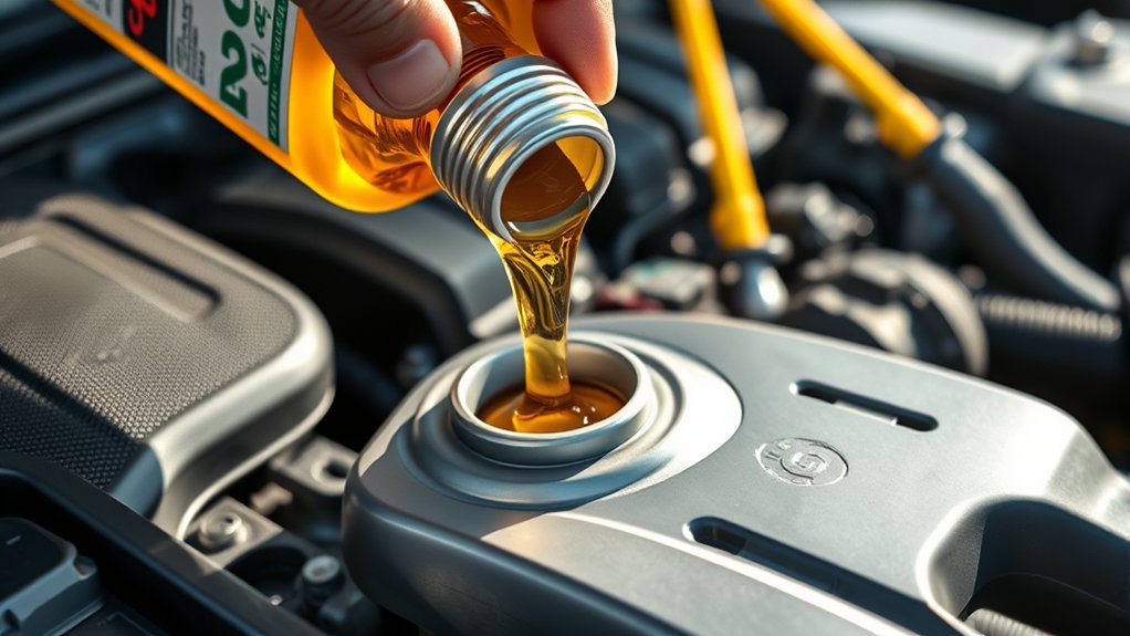 check engine oil level