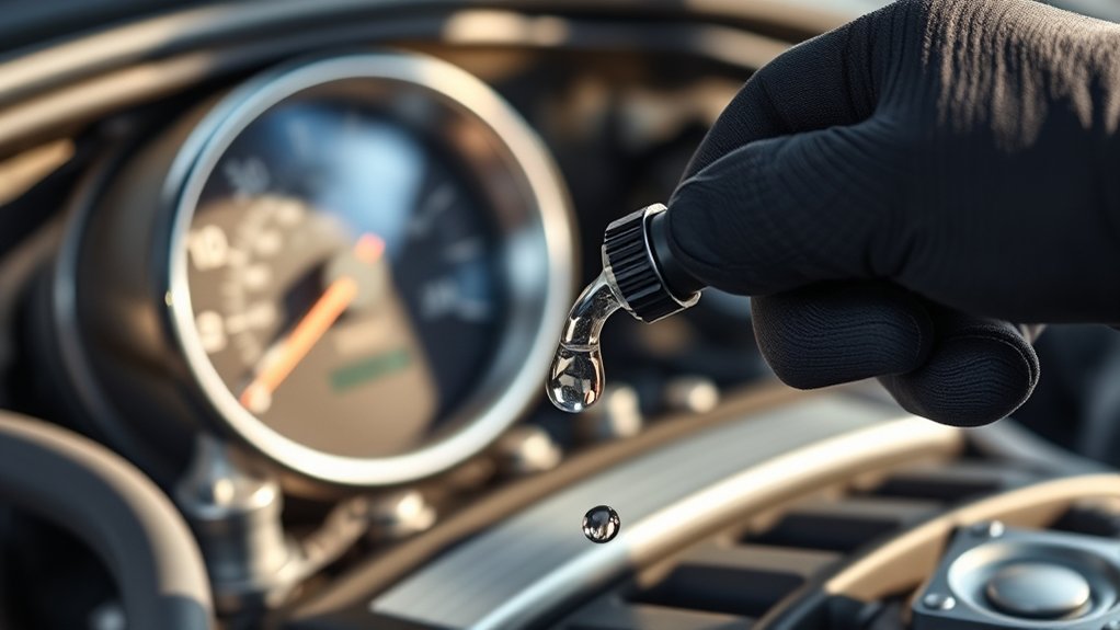 check engine oil pressure