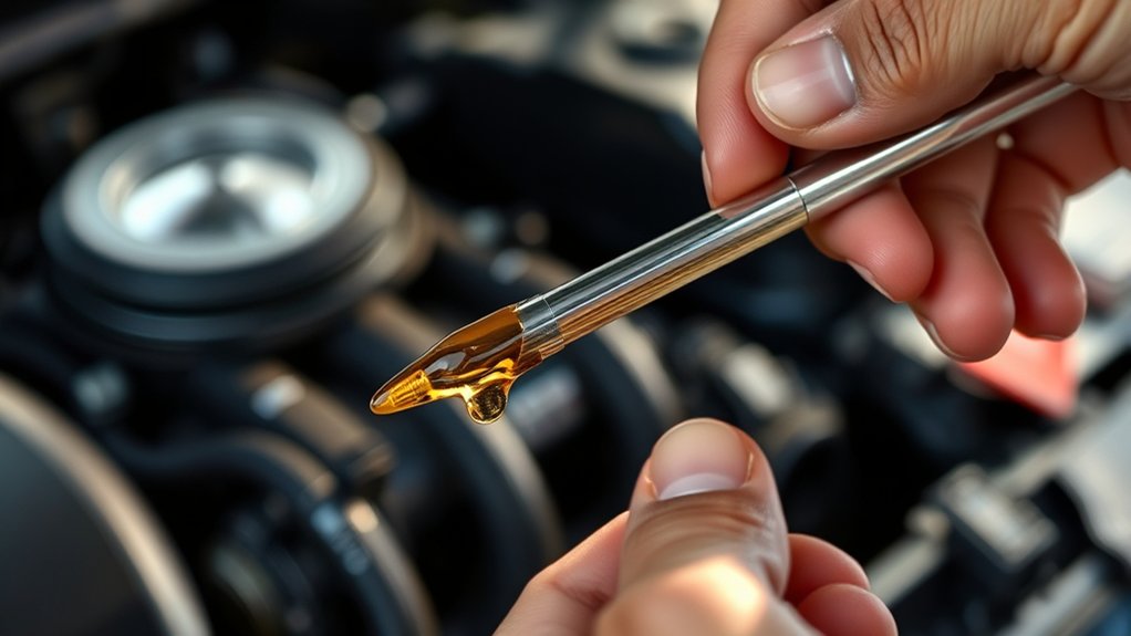 check engine oil regularly