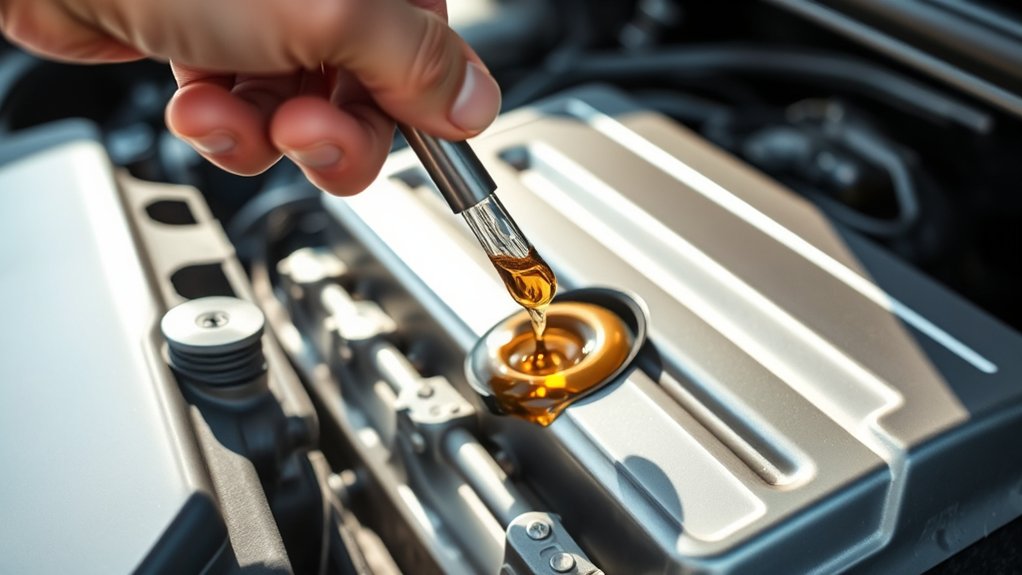 check oil with engine off