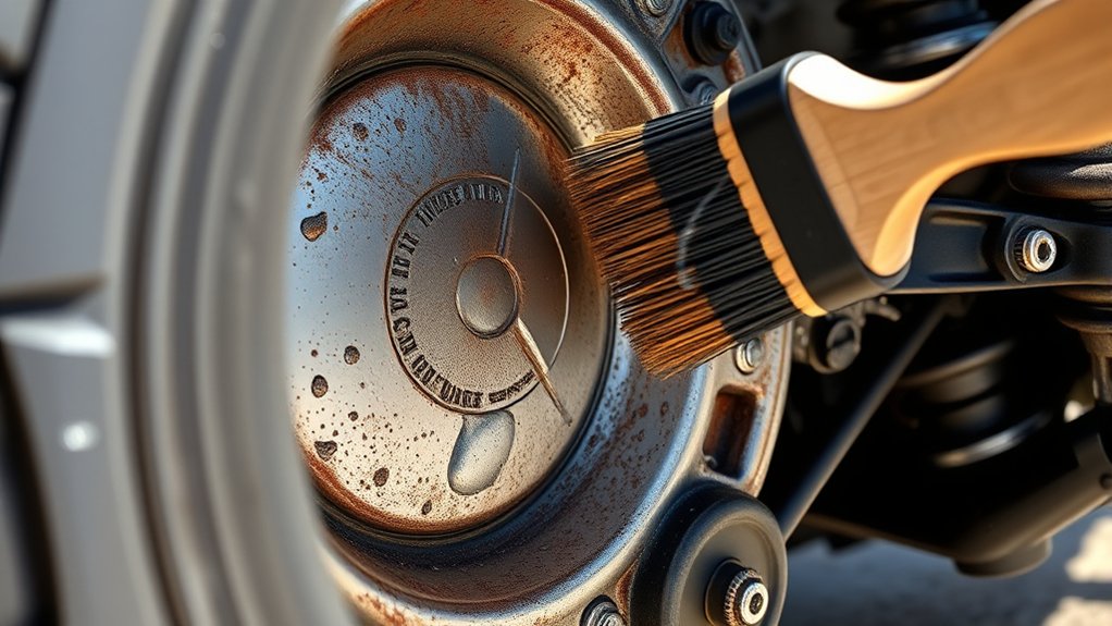 clean and inspect wheel wells