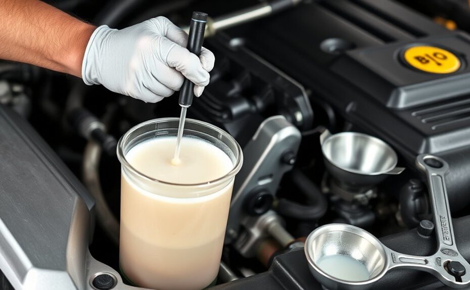 coolant and oil separation