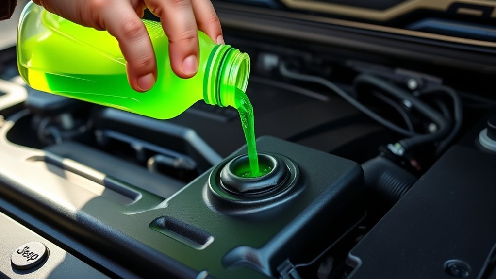 coolant maintenance for jeep