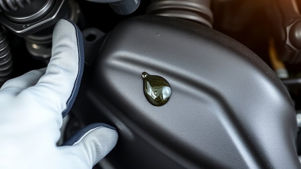 early engine oil detection