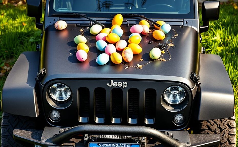 easter eggs on jeep wrangler