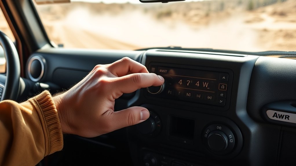 engage 4wd for traction