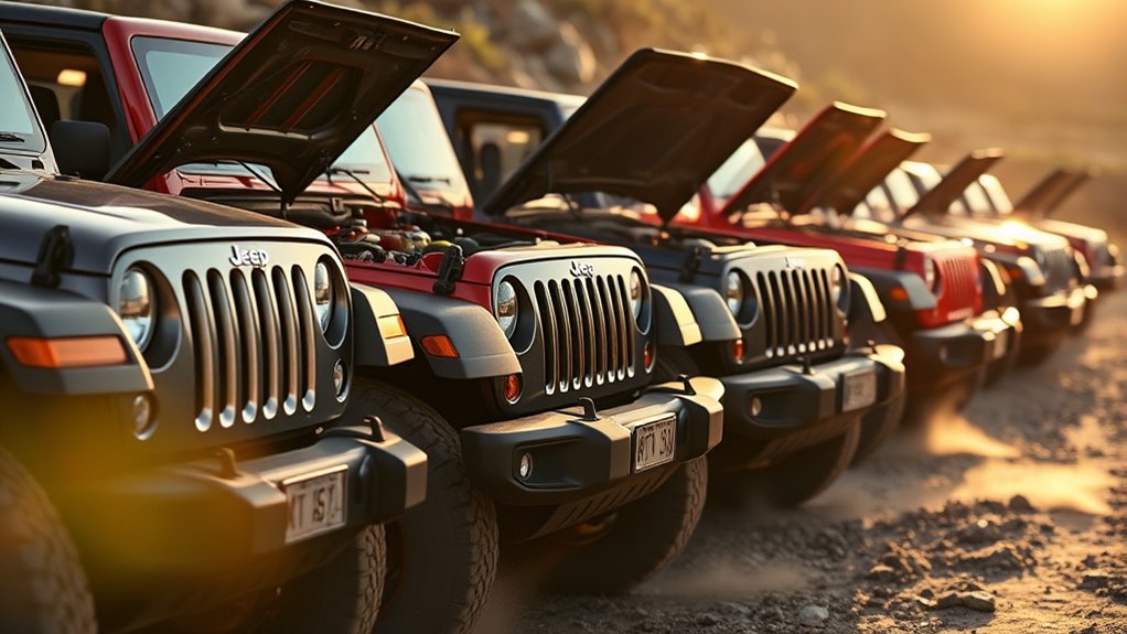 engine evolution in wranglers