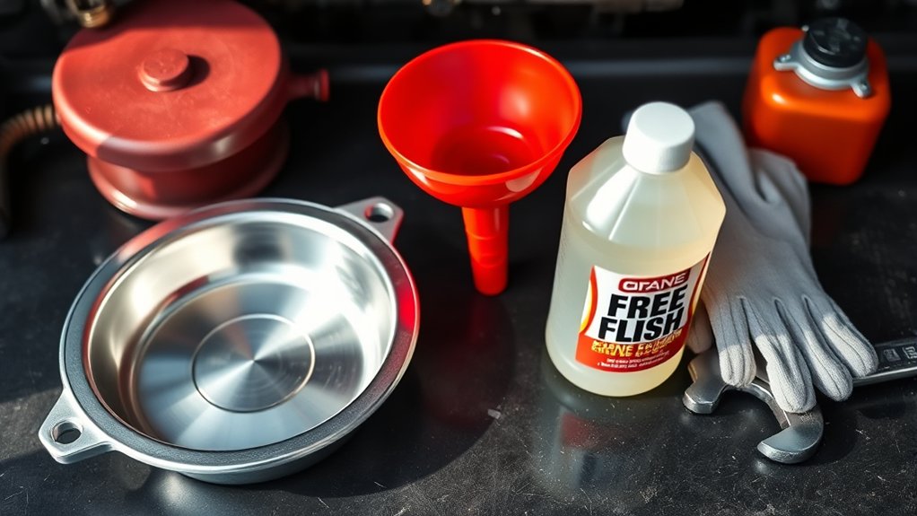 engine flush tools needed