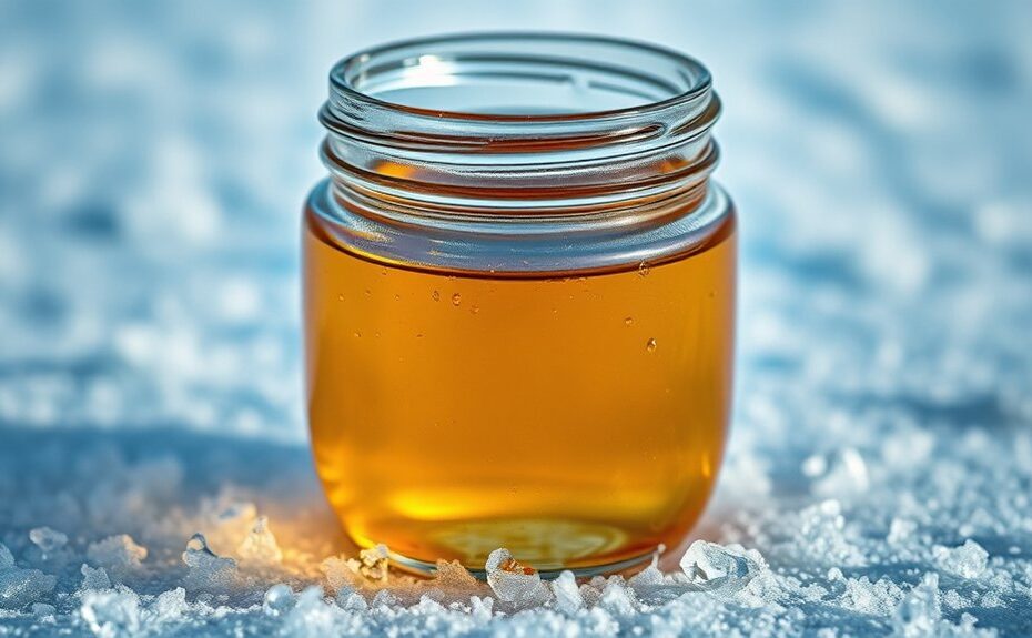 engine oil can freeze