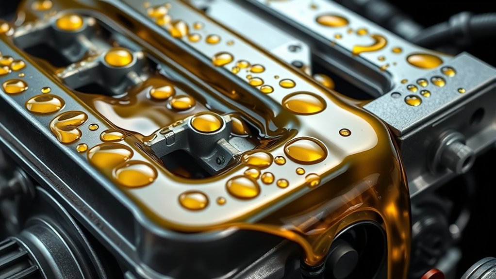 engine oil cleans and protects