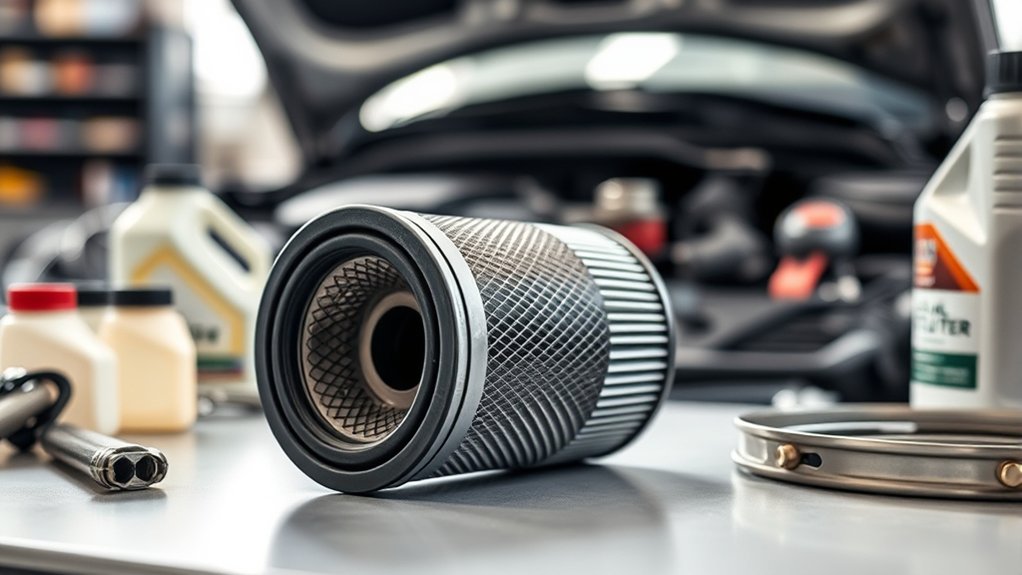 engine oil filter maintenance