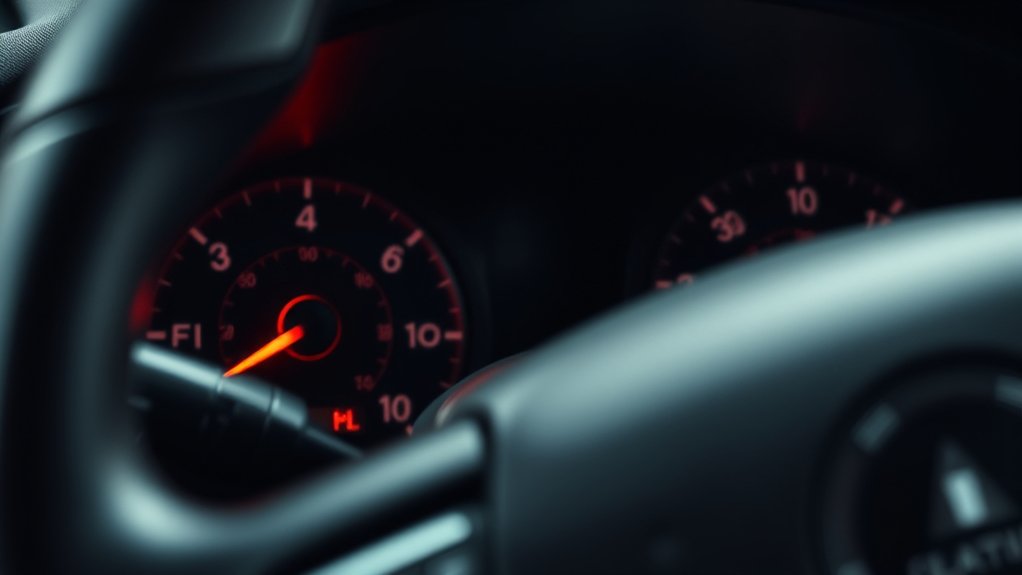 engine oil pressure warnings