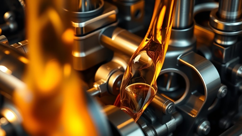 engine oil protects components