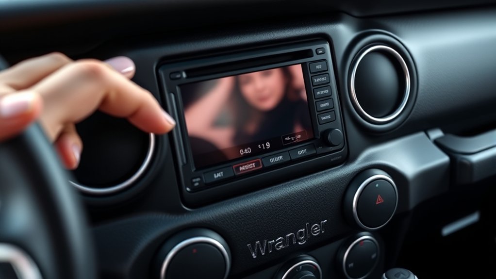 enter jeep radio code