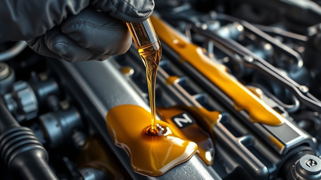 excess oil causes damage
