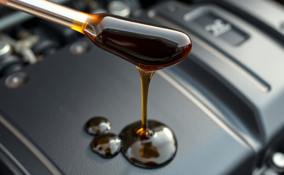excessive oil harms engine