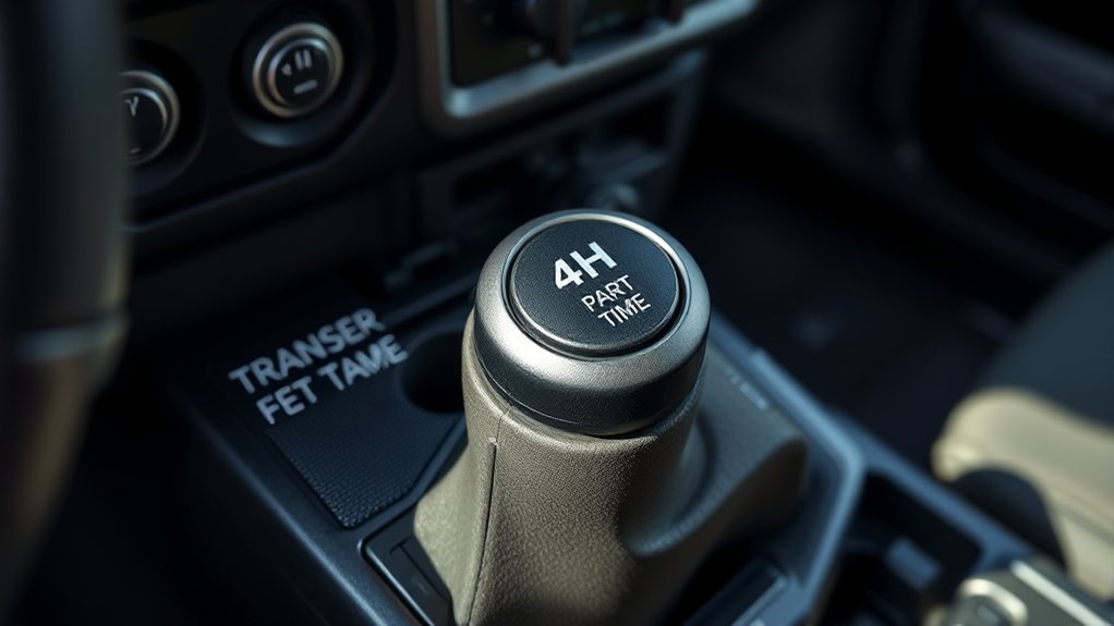 four wheel drive traction mode