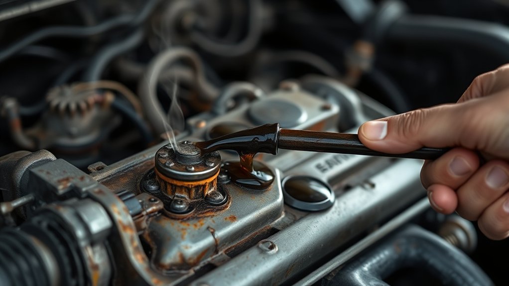 high mileage oil issues