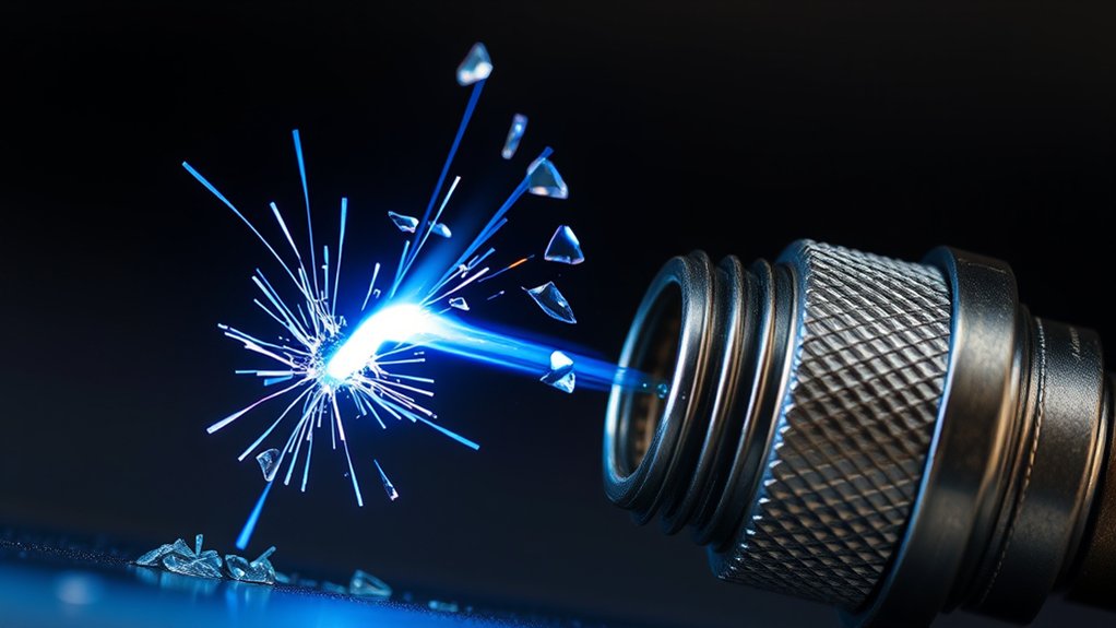high voltage spark generation process