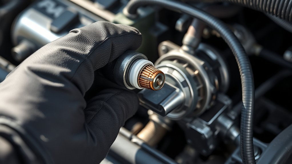 identify faulty spark plug