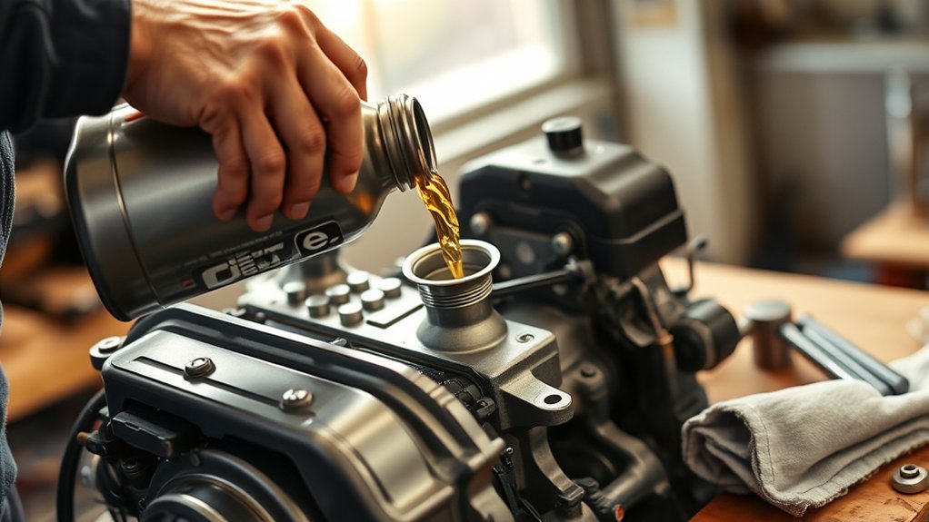 immediate oil change required