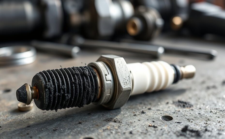 indicates engine combustion issues