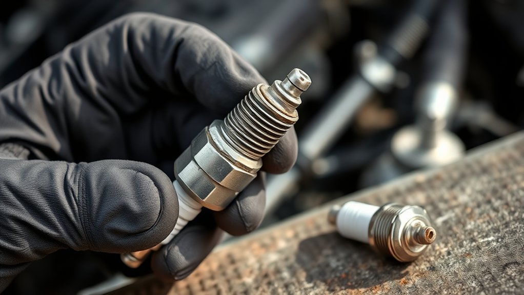 inspect spark plug condition
