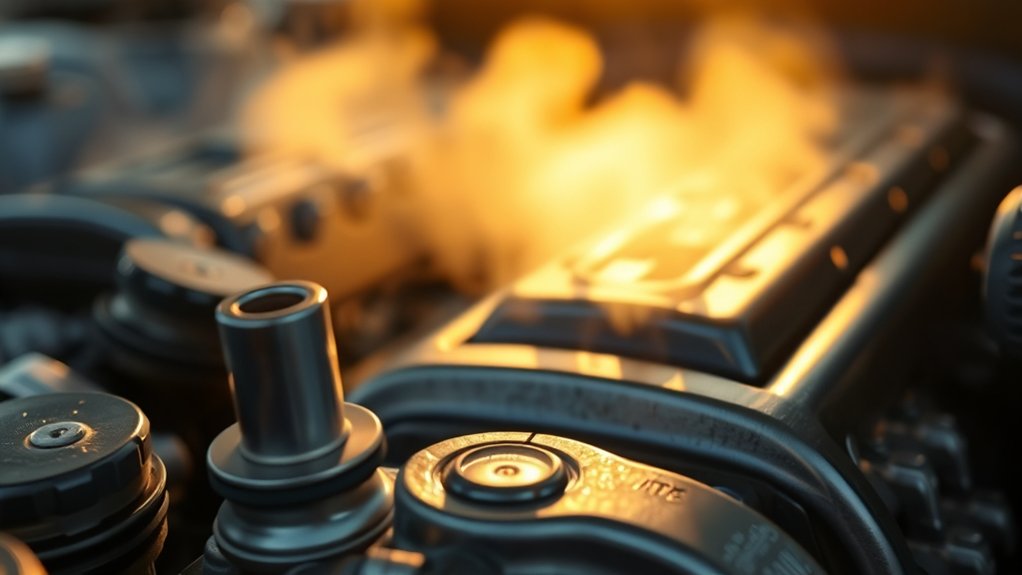 insufficient oil causes overheating