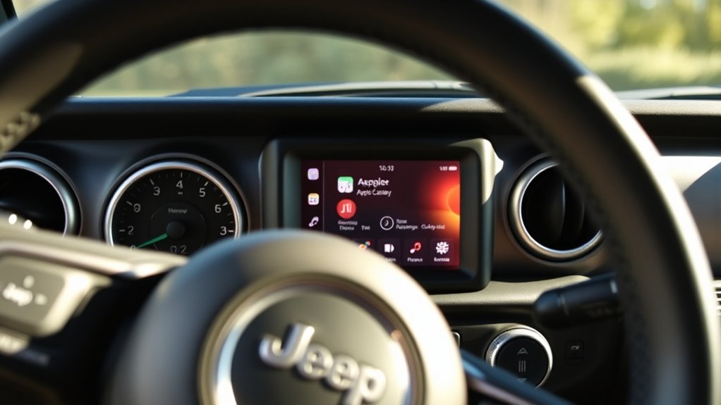 jeep wrangler apple carplay compatibility