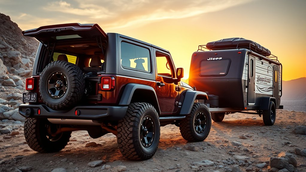 jeep wrangler engine towing capacity