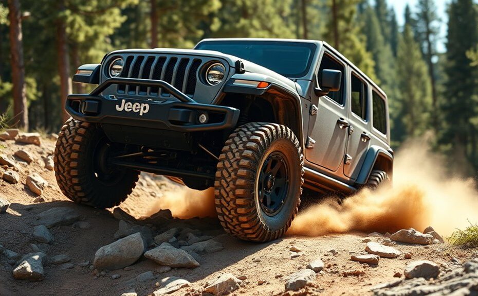 jeep wrangler has 4wd