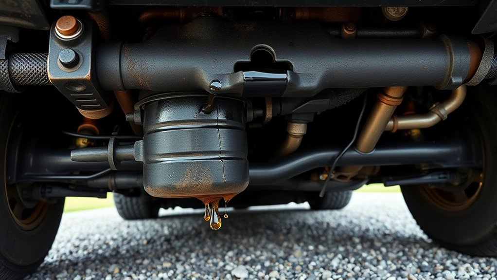 jeep wrangler oil leak causes