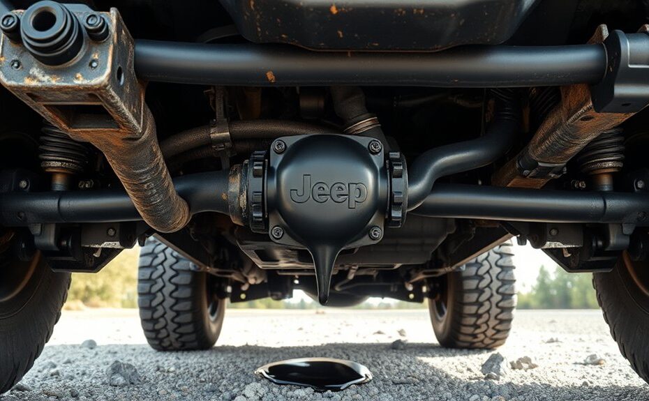 jeep wrangler oil leak reasons