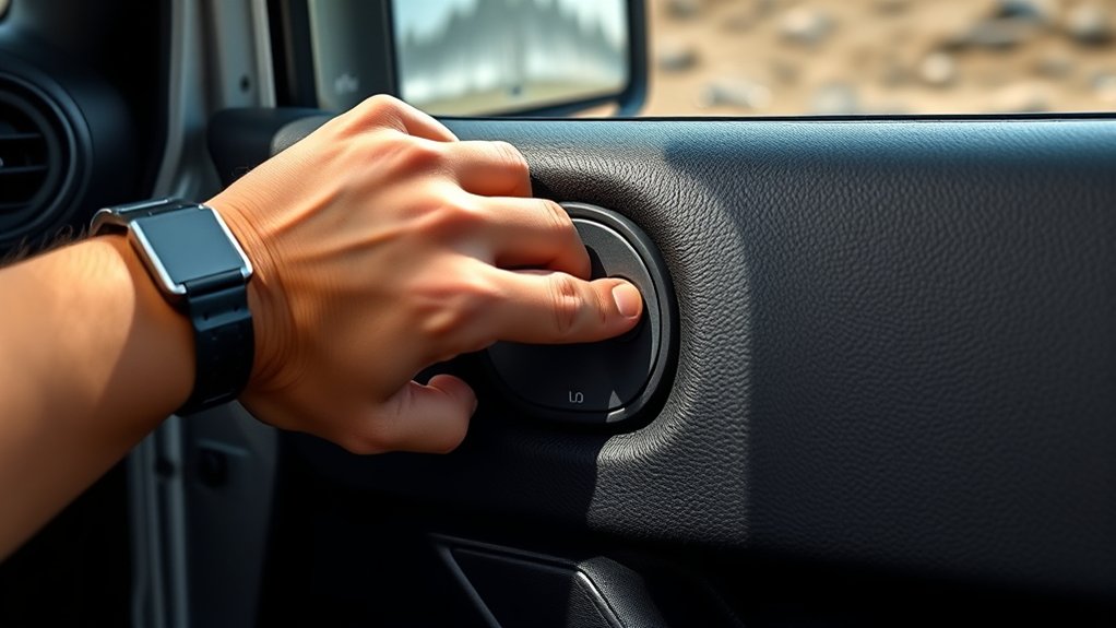 jeep wrangler power window controls