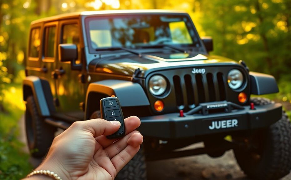 jeep wrangler remote start availability