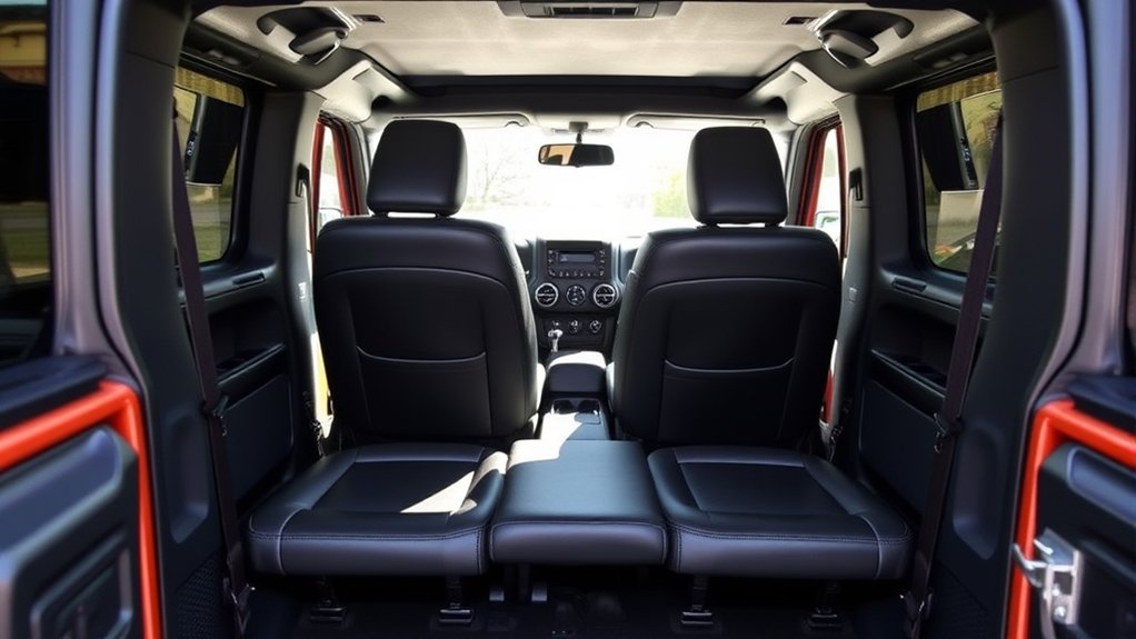 jeep wrangler seating configurations