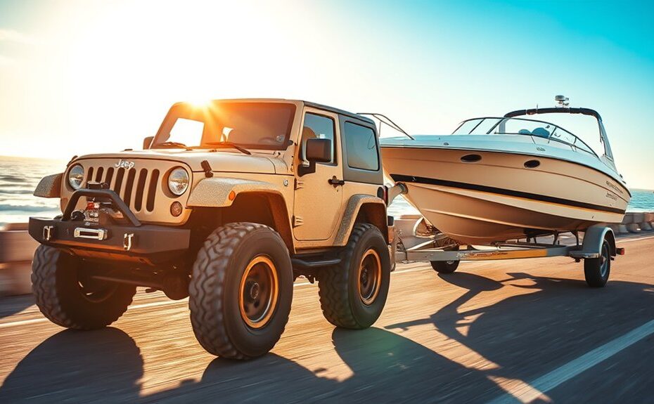 jeep wrangler towing capacity