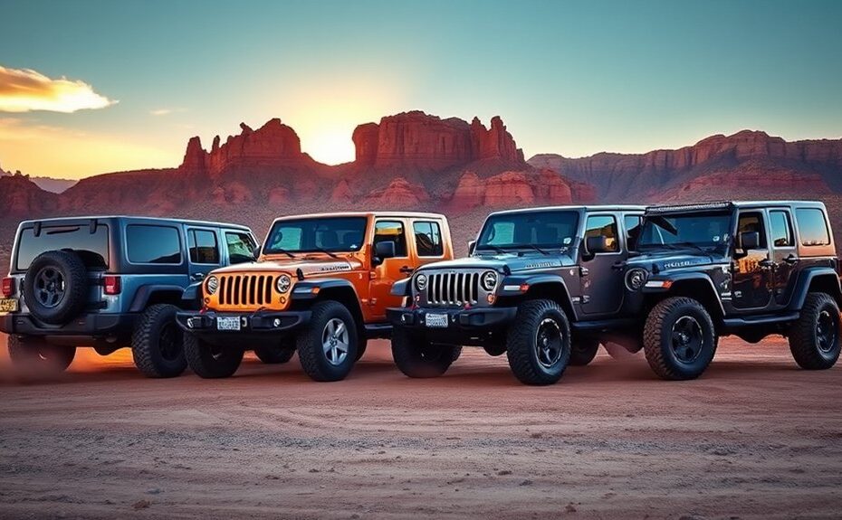 jeep wrangler trim options