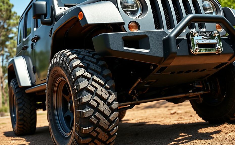 jeep wrangler width specifications