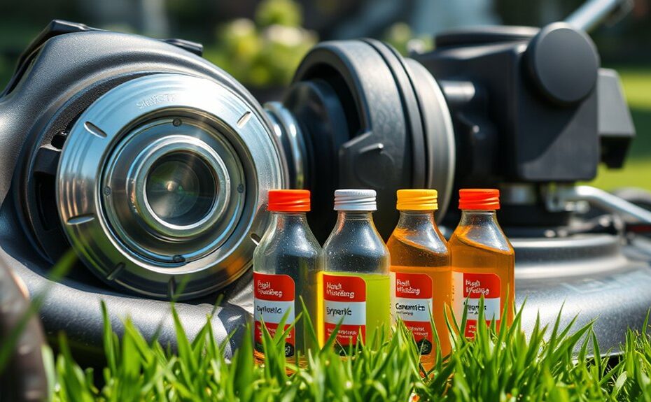 lawn mower engine oil type
