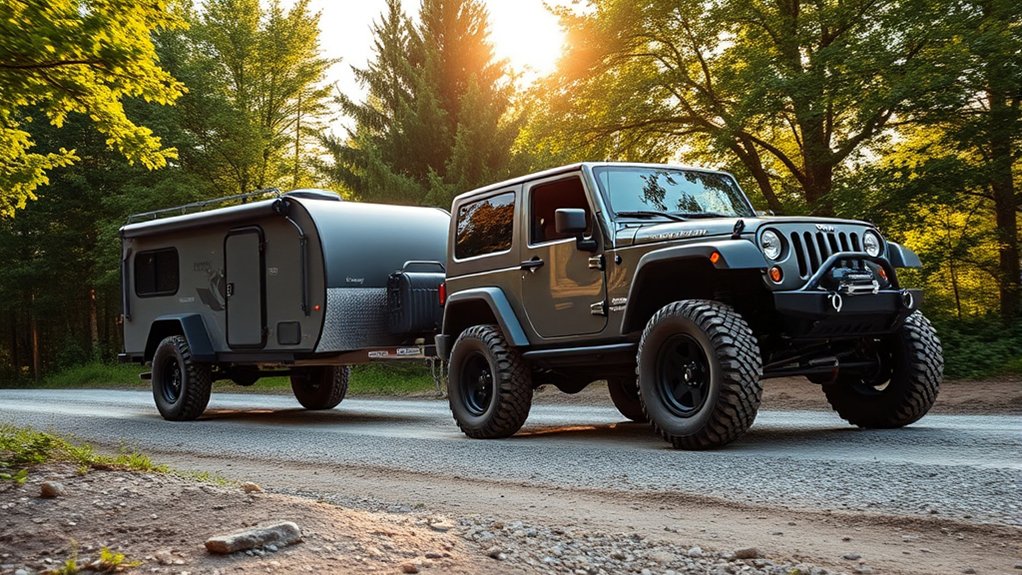 lightweight campers for wranglers