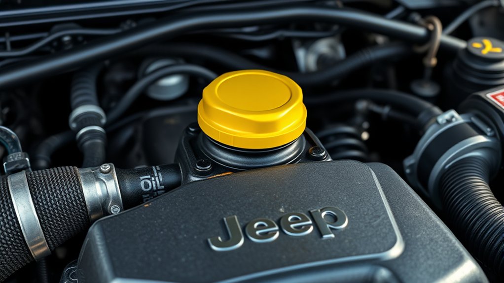locate jeep oil fill cap