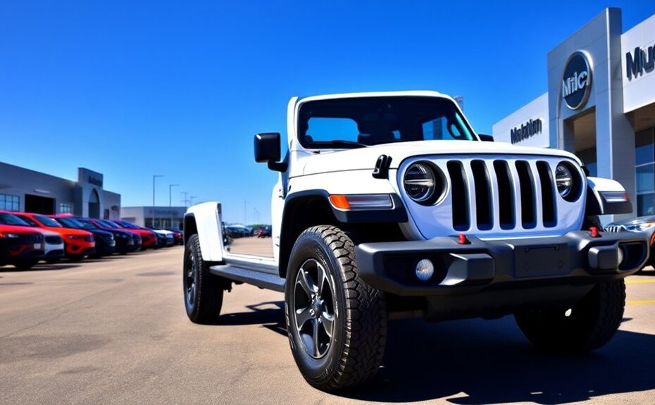 low mileage jeep wrangler