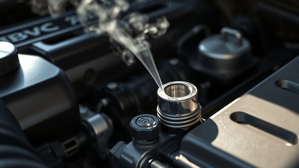 low oil level warning