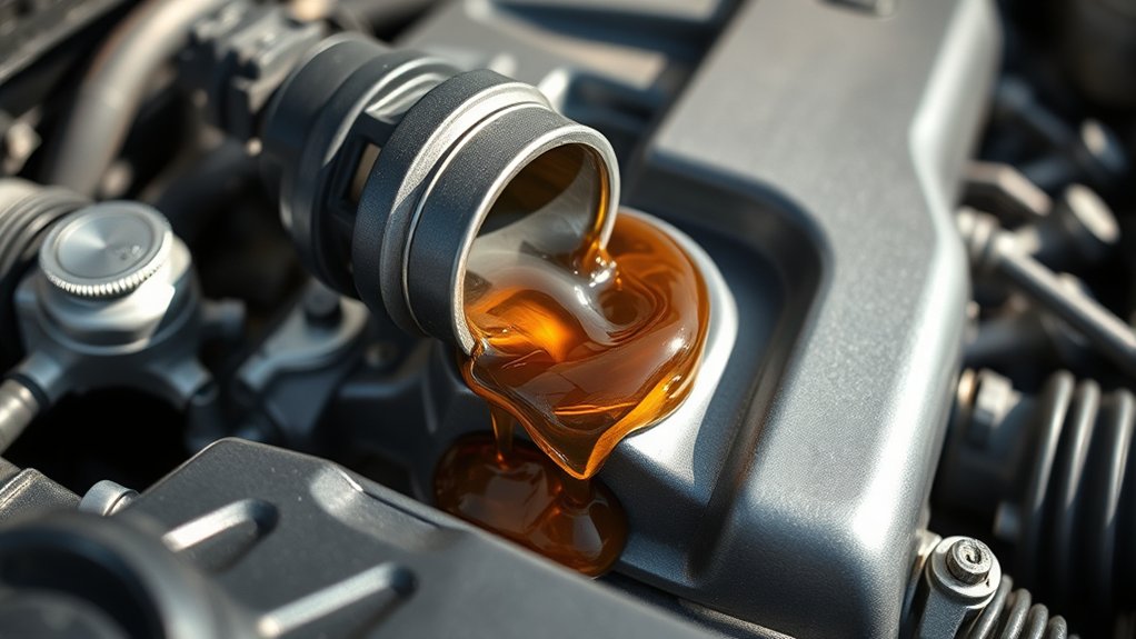 measure oil levels carefully